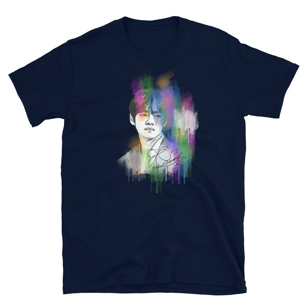 BTS V, Kim Tae-hyung Waterpaint Portrait Unisex T-Shirt
