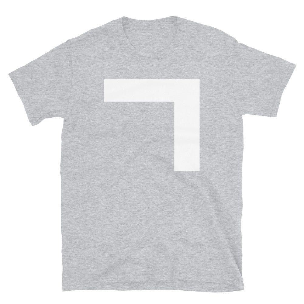 Korean Hangul Giyeok (g) sound Geometrical Consonant Unisex T-Shirt