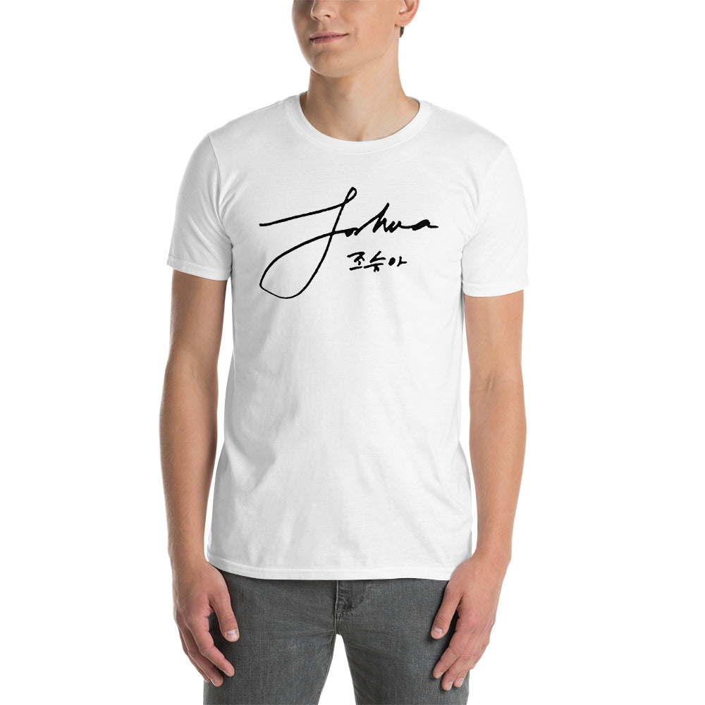 SEVENTEEN Joshua, Joshua Hong Signature Unisex T-Shirt