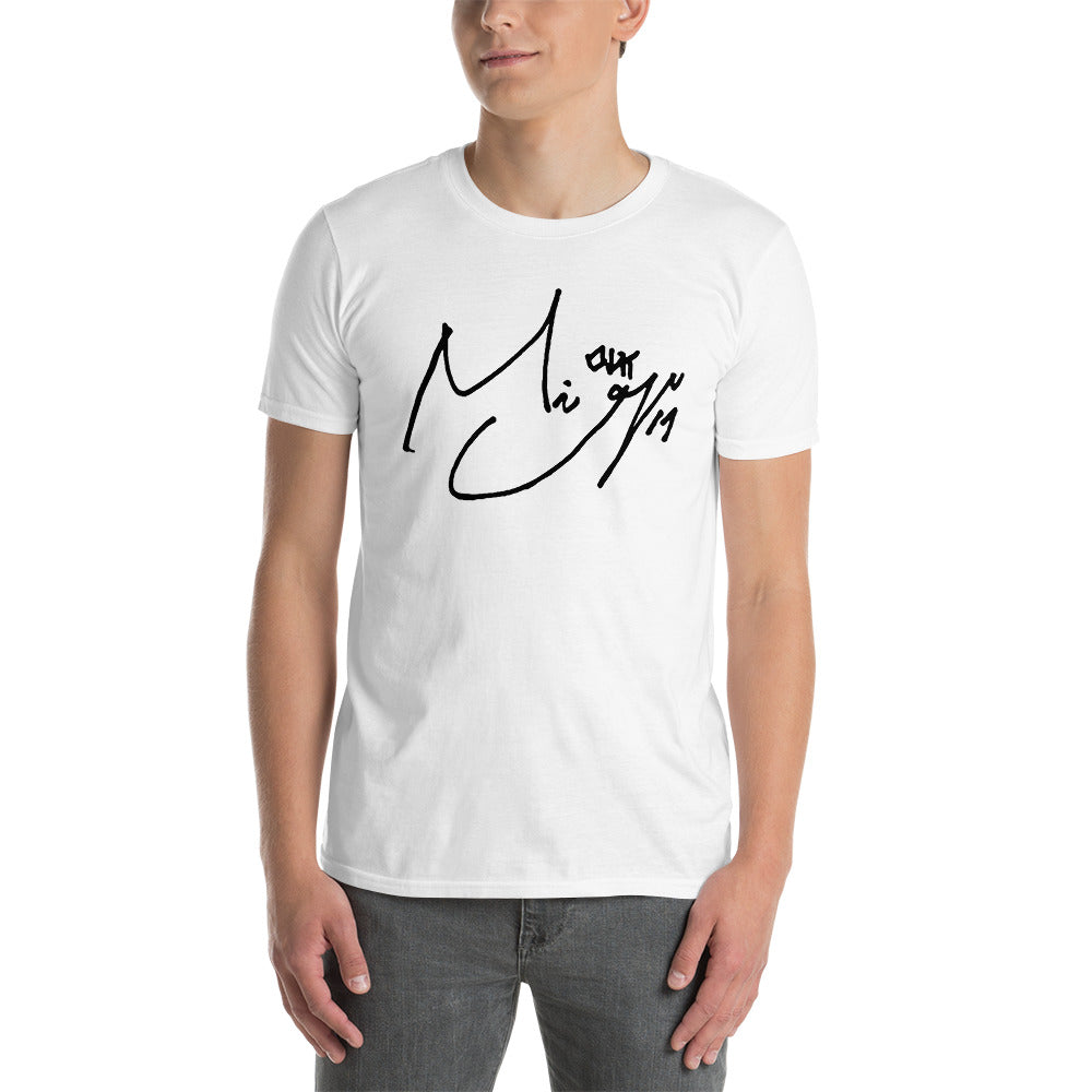 SEVENTEEN Mingyu, Kim Mingyu Signature Unisex T-Shirt