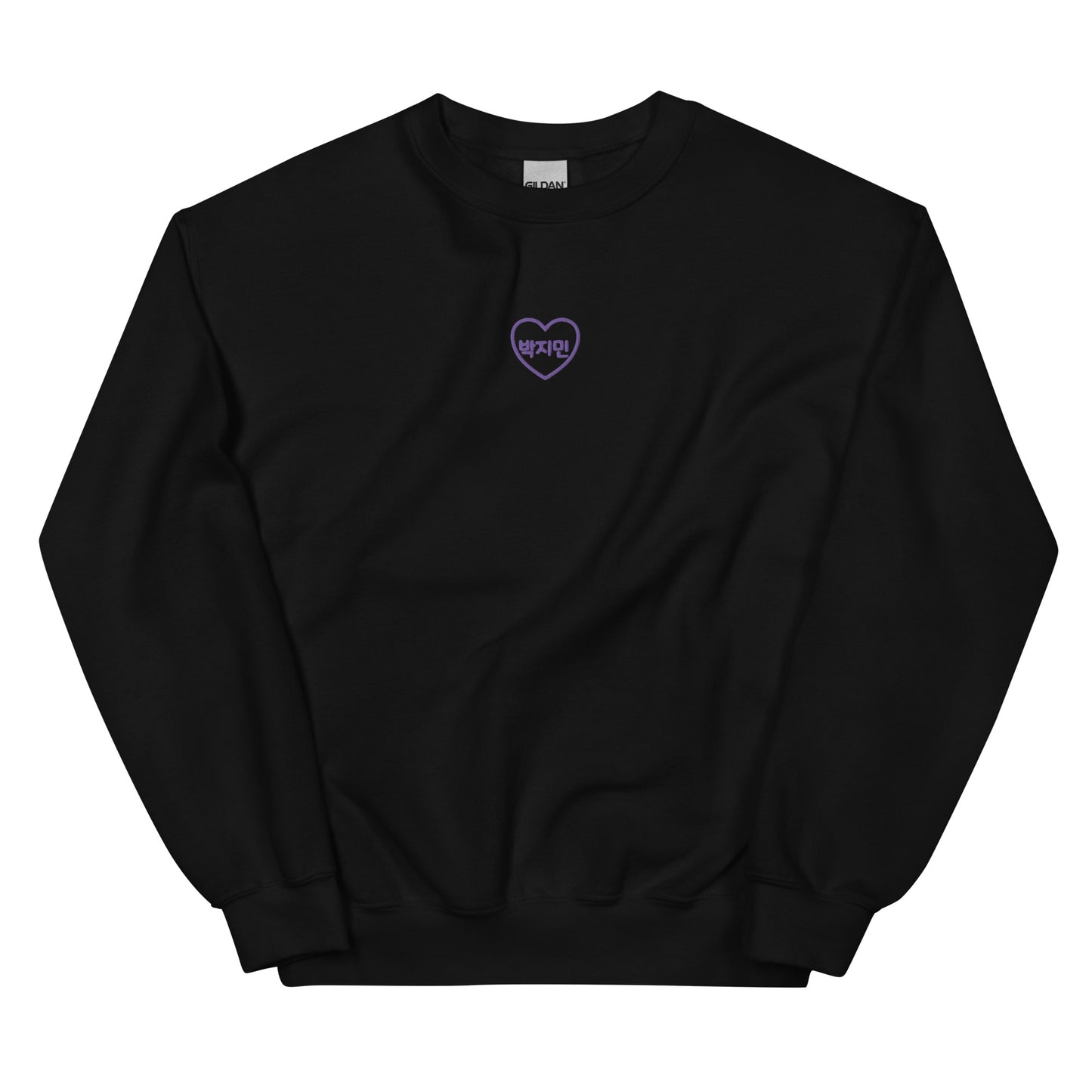 BTS Jimin, Park Ji-min BTS Purple Embroidery Unisex Sweatshirt