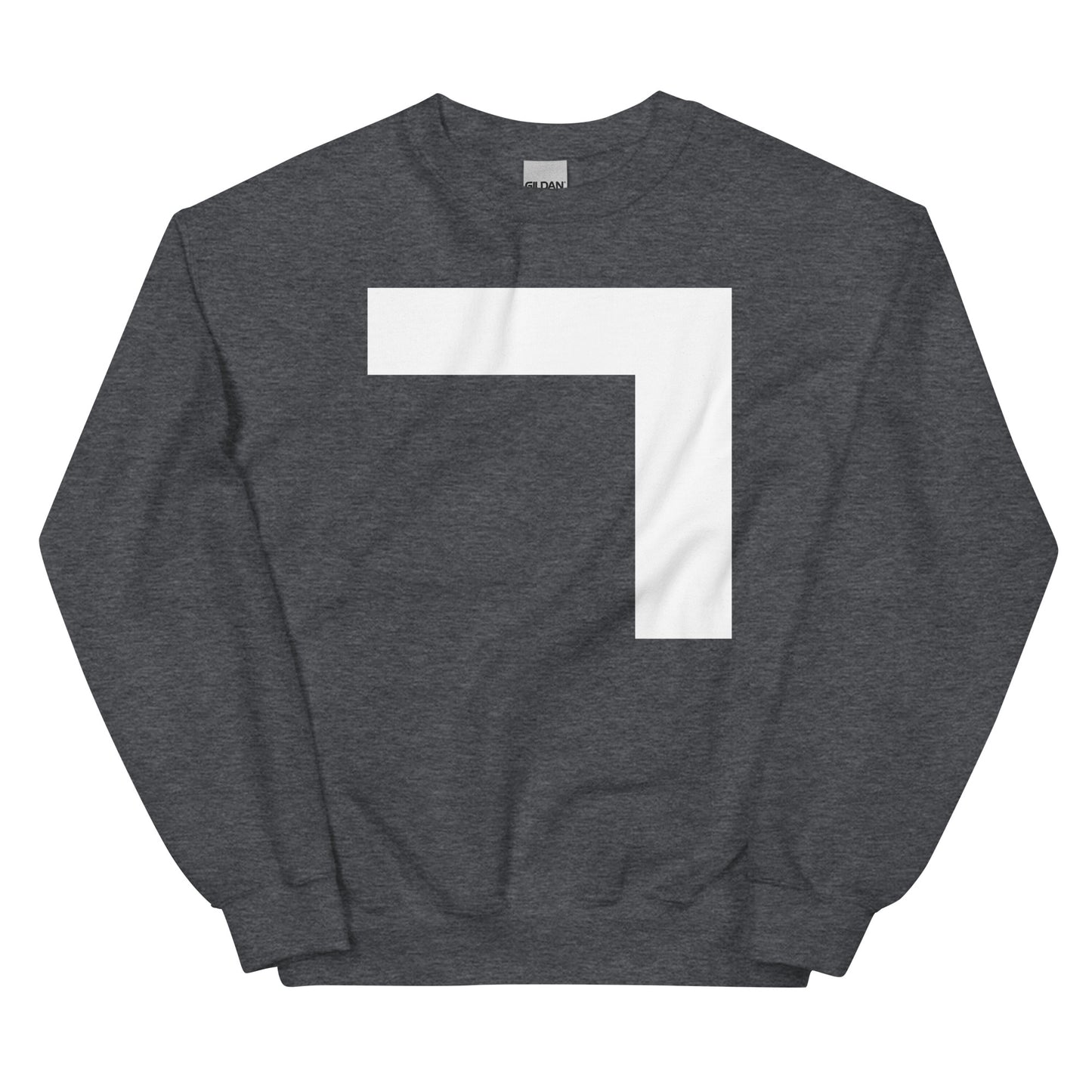 Korean Hangul Giyeok(g-k) sound Geometrical Consonant Unisex Sweatshirt