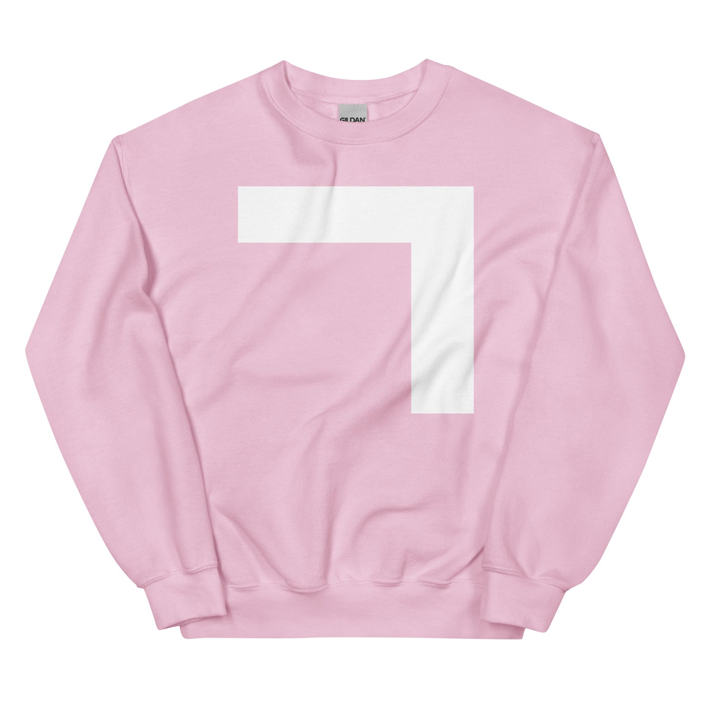 Korean Hangul Giyeok(g-k) sound Geometrical Consonant Unisex Sweatshirt