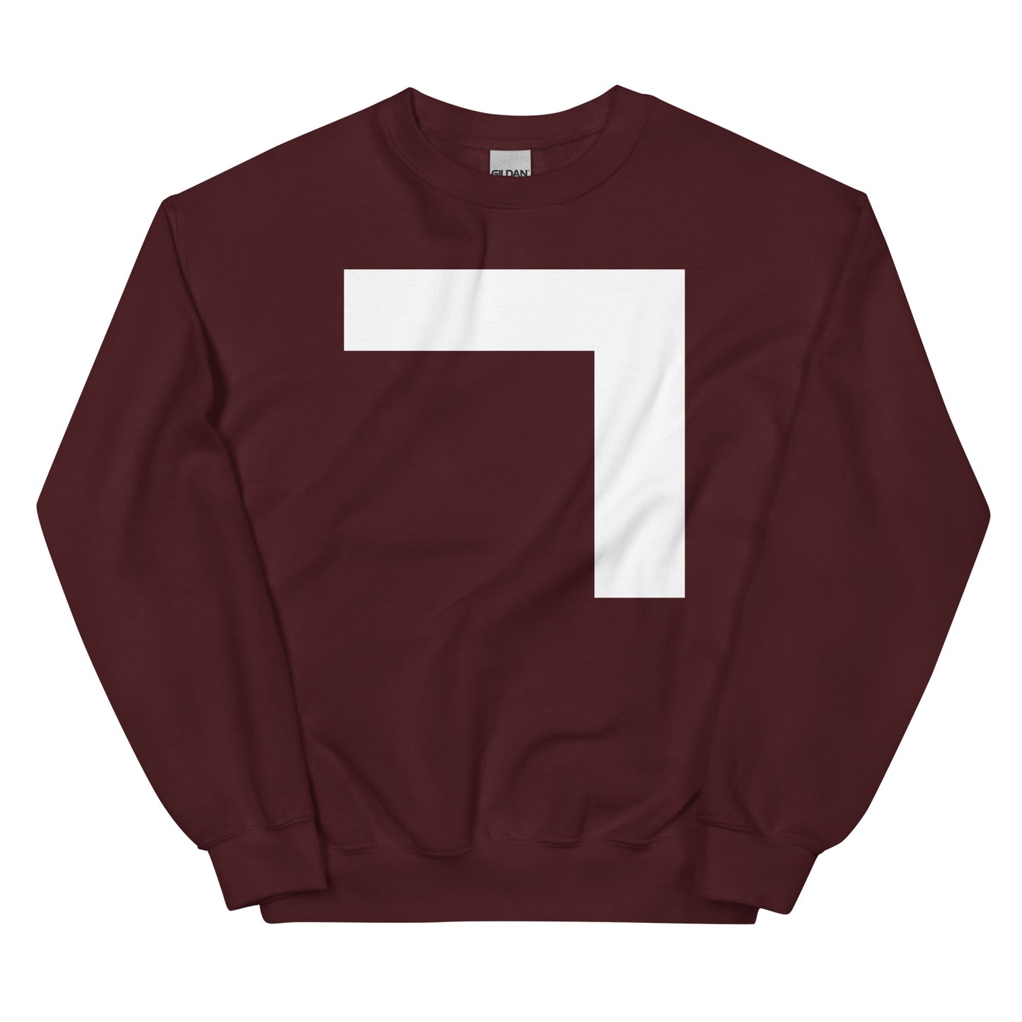 Korean Hangul Giyeok(g-k) sound Geometrical Consonant Unisex Sweatshirt