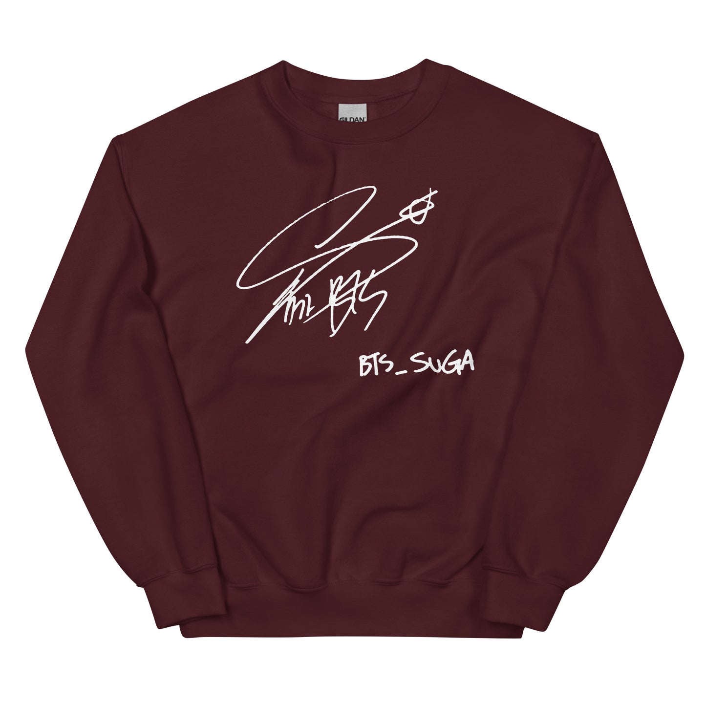 BTS Suga, Min Yoon-gi Autograph Unisex Sweatshirt