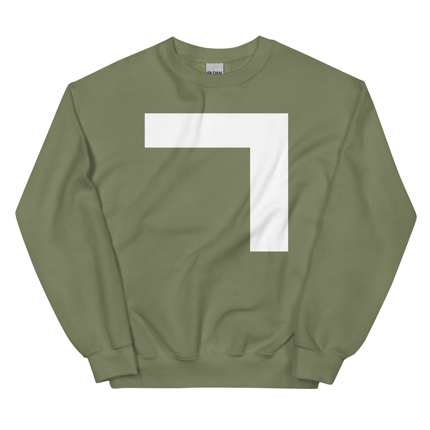 Korean Hangul Giyeok(g-k) sound Geometrical Consonant Unisex Sweatshirt
