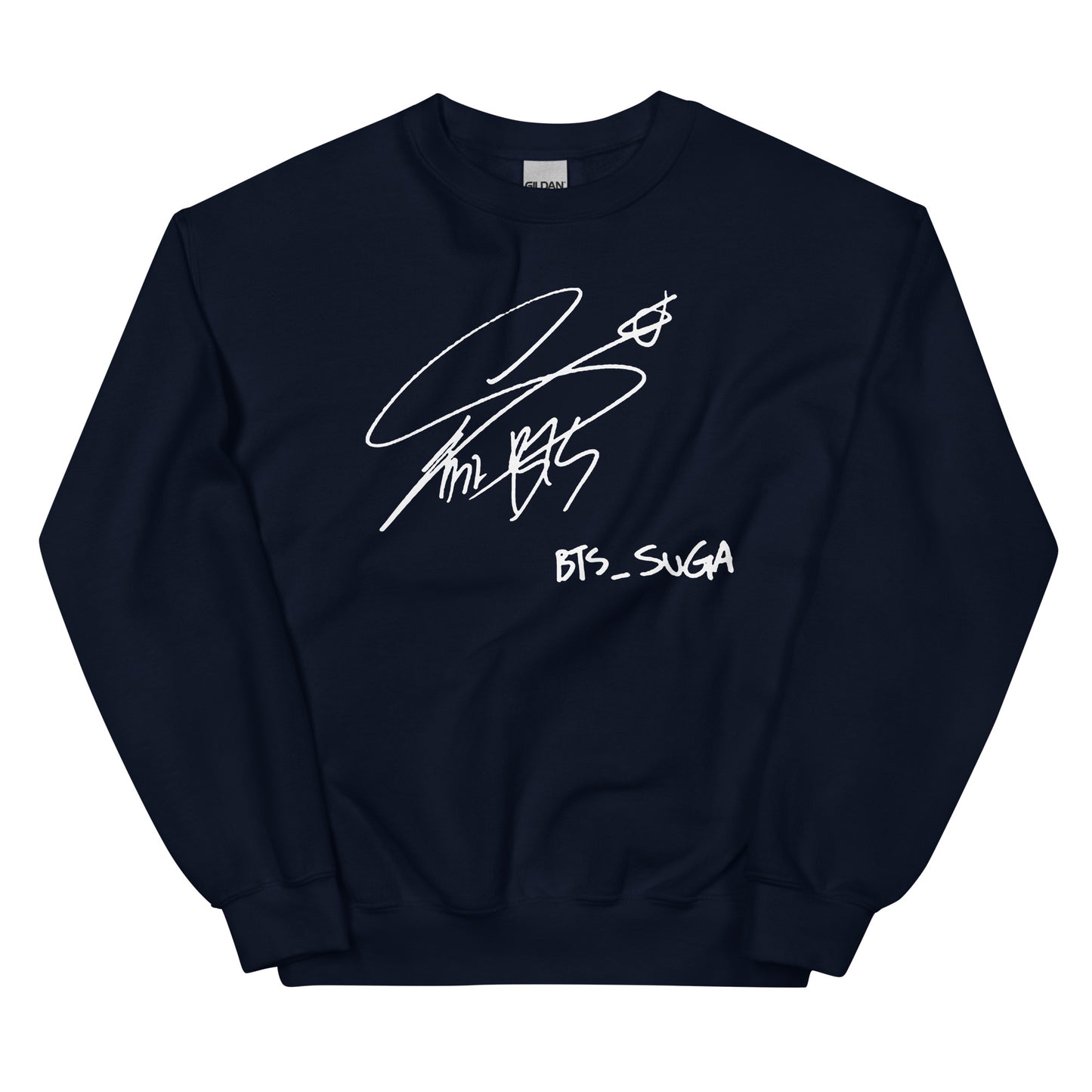 BTS Suga, Min Yoon-gi Autograph Unisex Sweatshirt