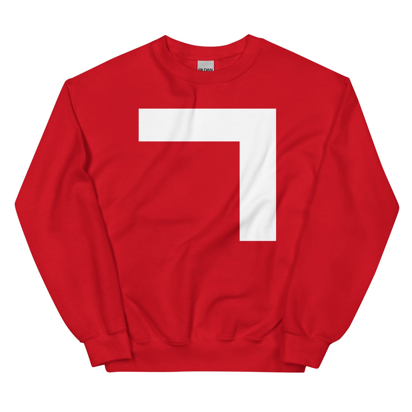 Korean Hangul Giyeok(g-k) sound Geometrical Consonant Unisex Sweatshirt