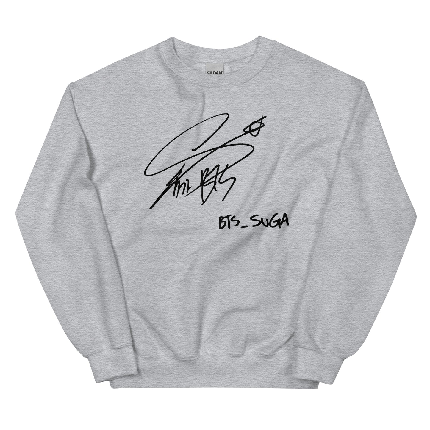 BTS Suga, Min Yoon-gi Signature Unisex Sweatshirt