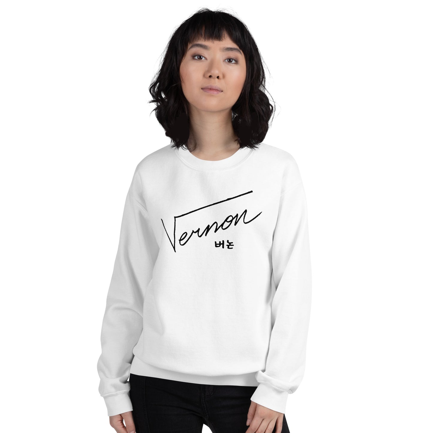 SEVENTEEN Vernon, Hansol Vernon Chwe Signature Unisex Sweatshirt
