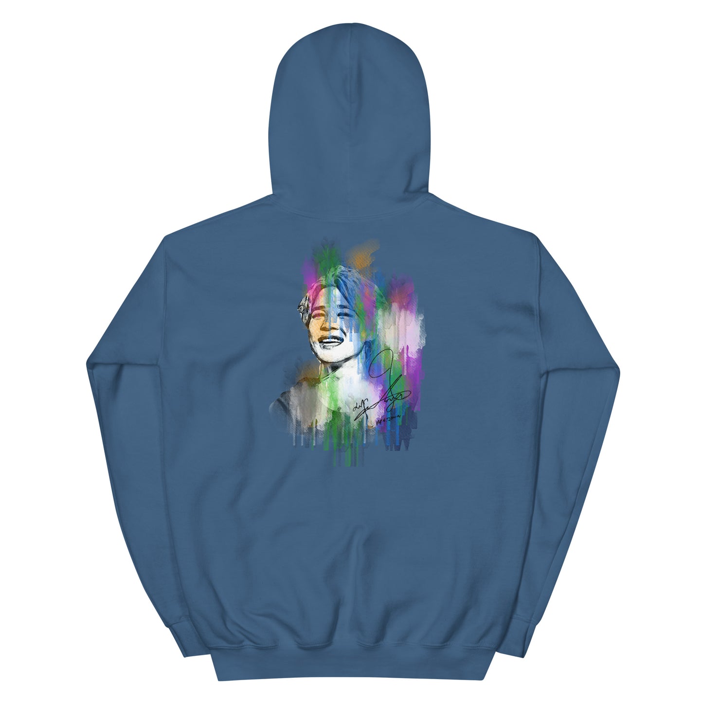 BTS Jimin, Park Ji-min Waterpaint Portrait Unisex Hoodie