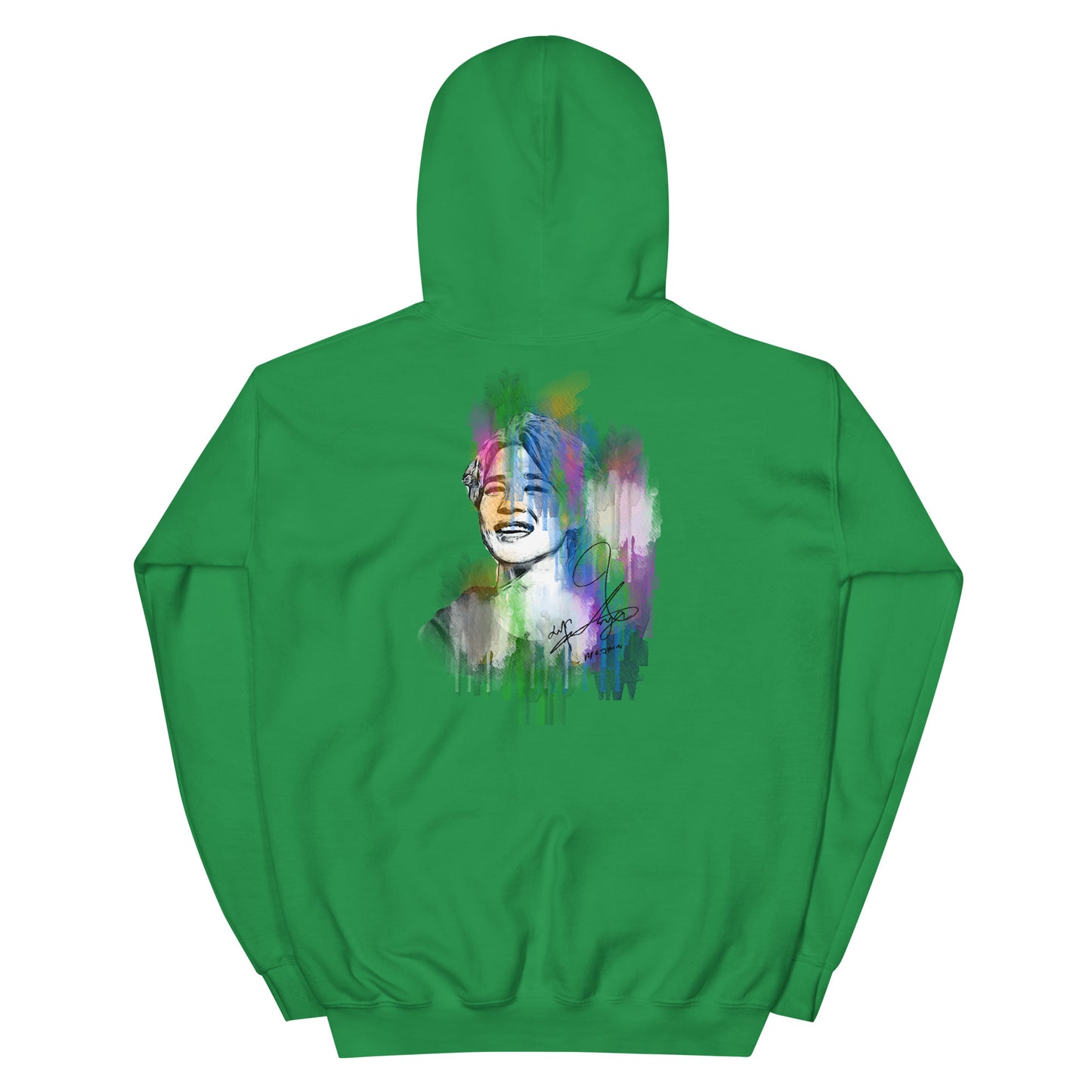 BTS Jimin, Park Ji-min Waterpaint Portrait Unisex Hoodie