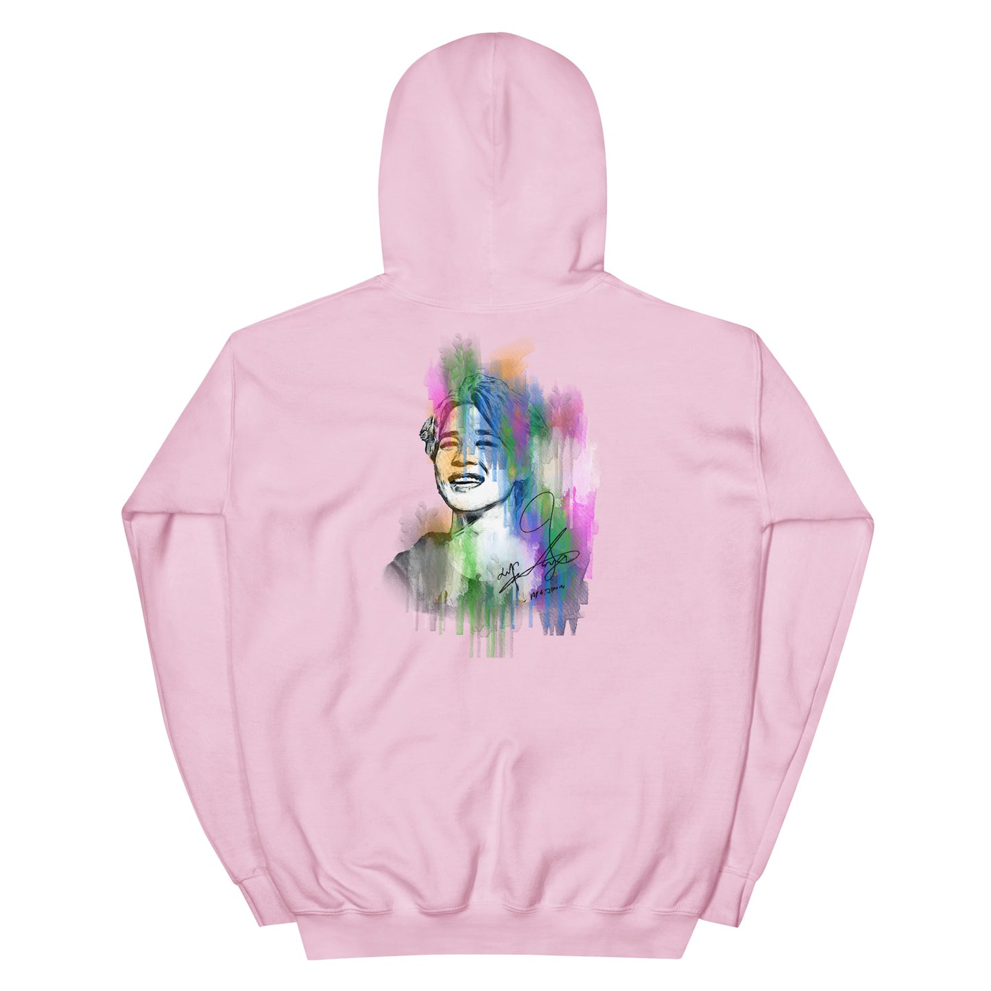 BTS Jimin, Park Ji-min Waterpaint Portrait Unisex Hoodie