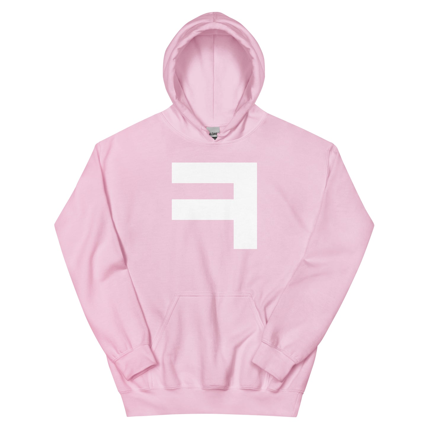 Korean Hangul Kieuk (k) sound Geometrical Consonant Unisex Hoodie