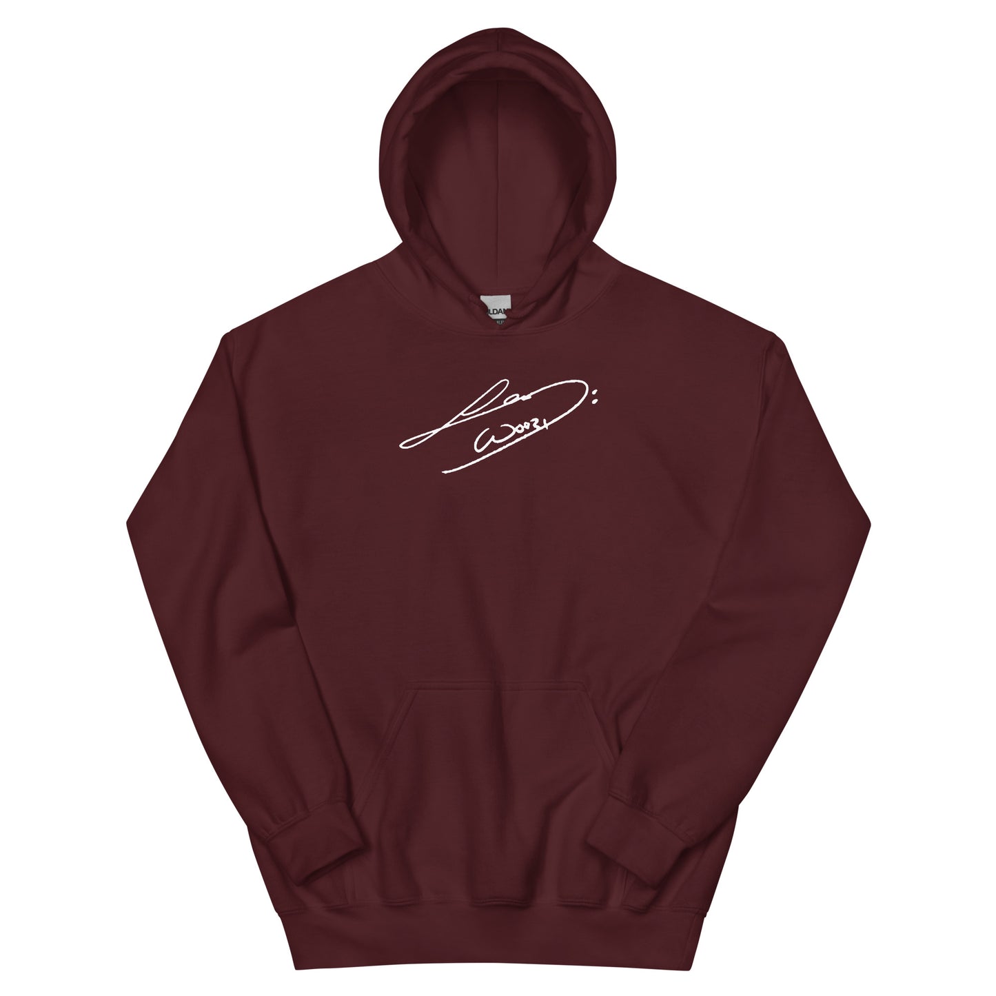SEVENTEEN Woozi, Lee Ji-hoon Autograph Unisex Hoodie