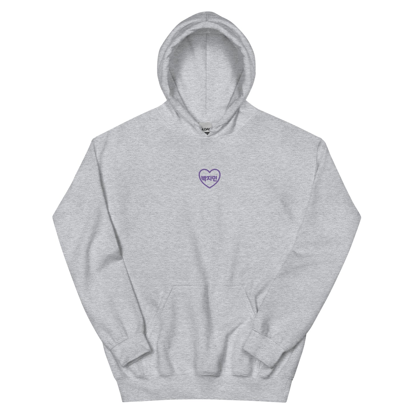 BTS Jimin, Park Ji-min BTS Purple Embroidery Unisex Hoodie