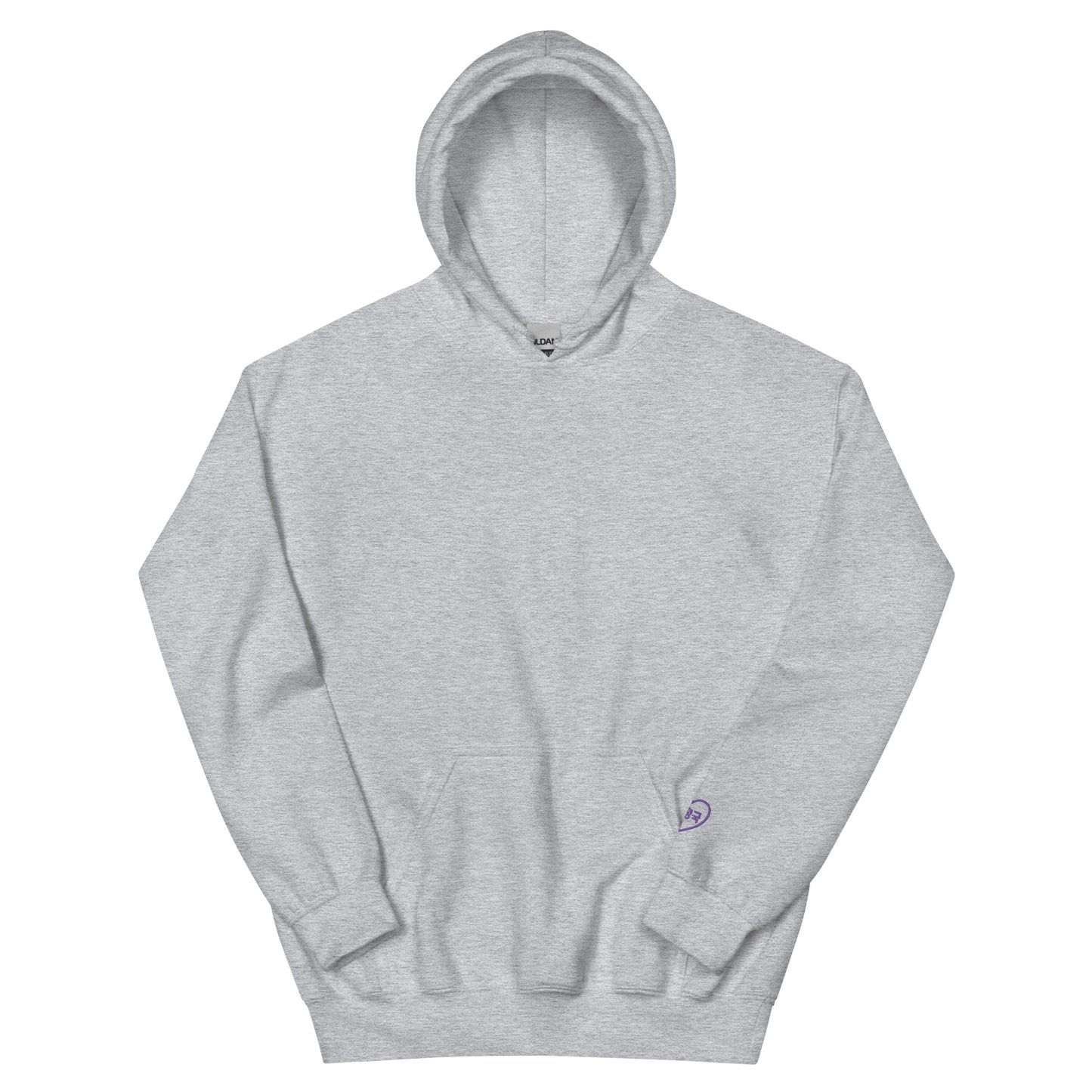 BTS Jungkook, Jeon Jung-kook Purple Heart Embroidery Unisex Hoodie