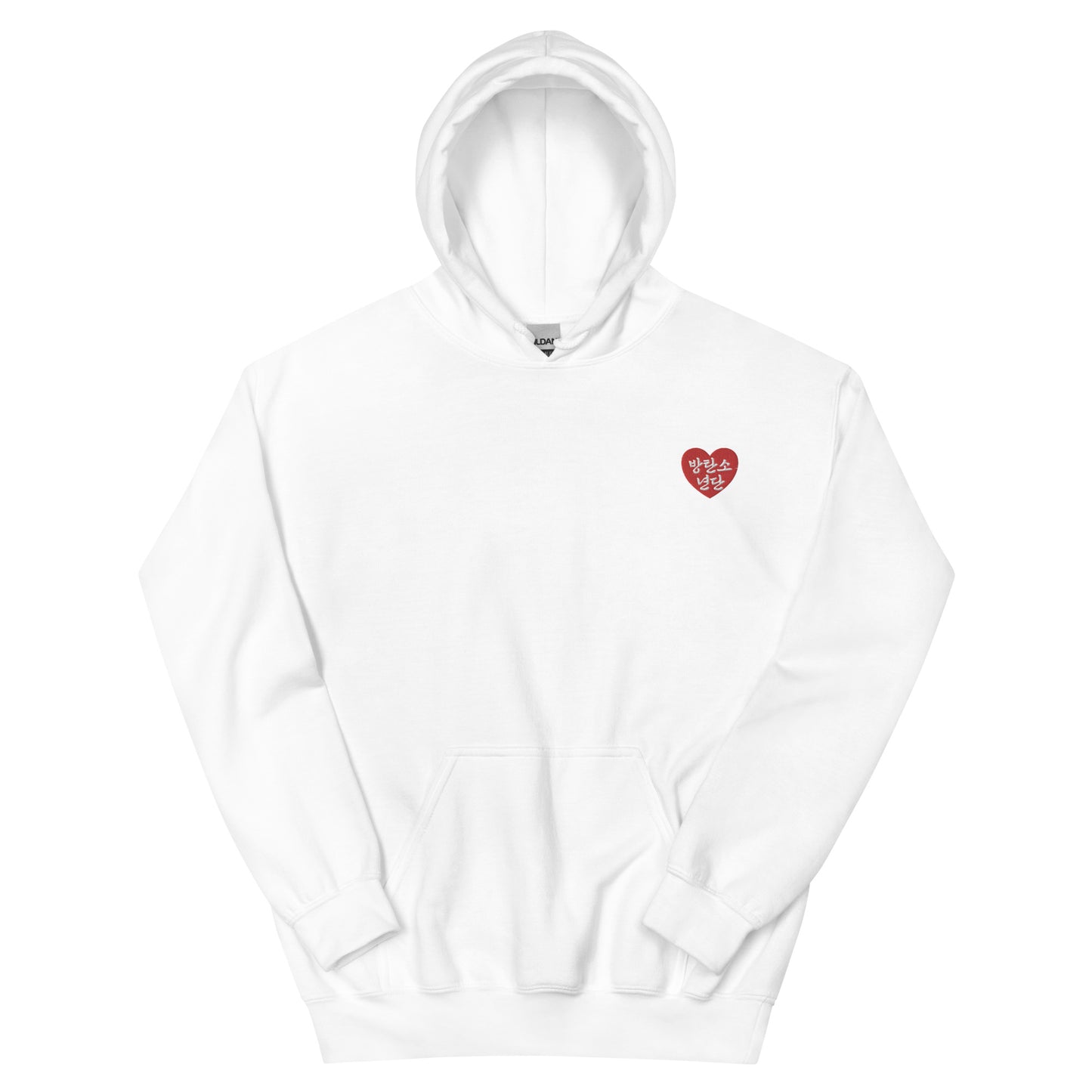 BTS in Korean Kpop BTS Merch Embroidery Unisex Hoodie