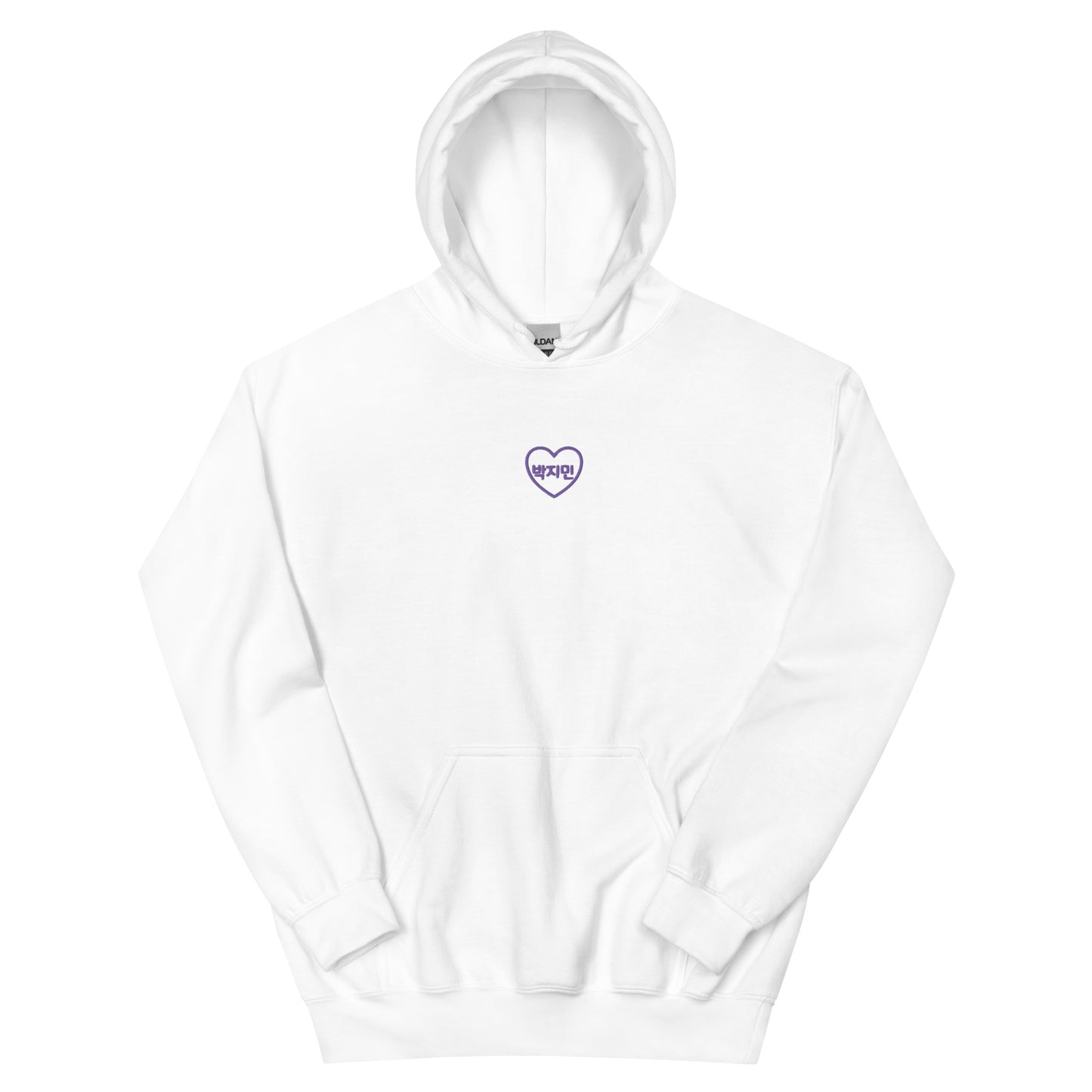BTS Jimin, Park Ji-min BTS Purple Embroidery Unisex Hoodie