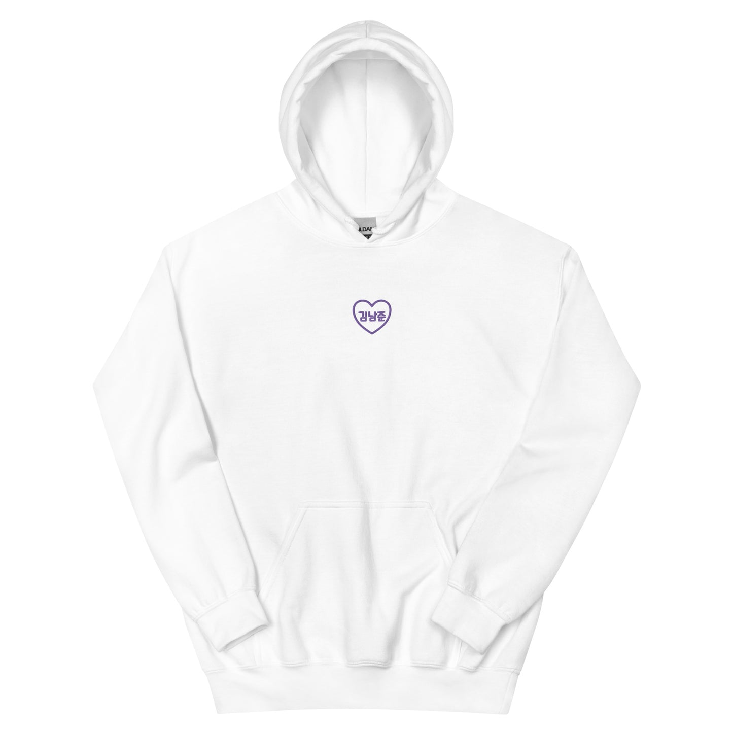 BTS RM, Kim Nam-joon BTS Purple Embroidery Unisex Hoodie