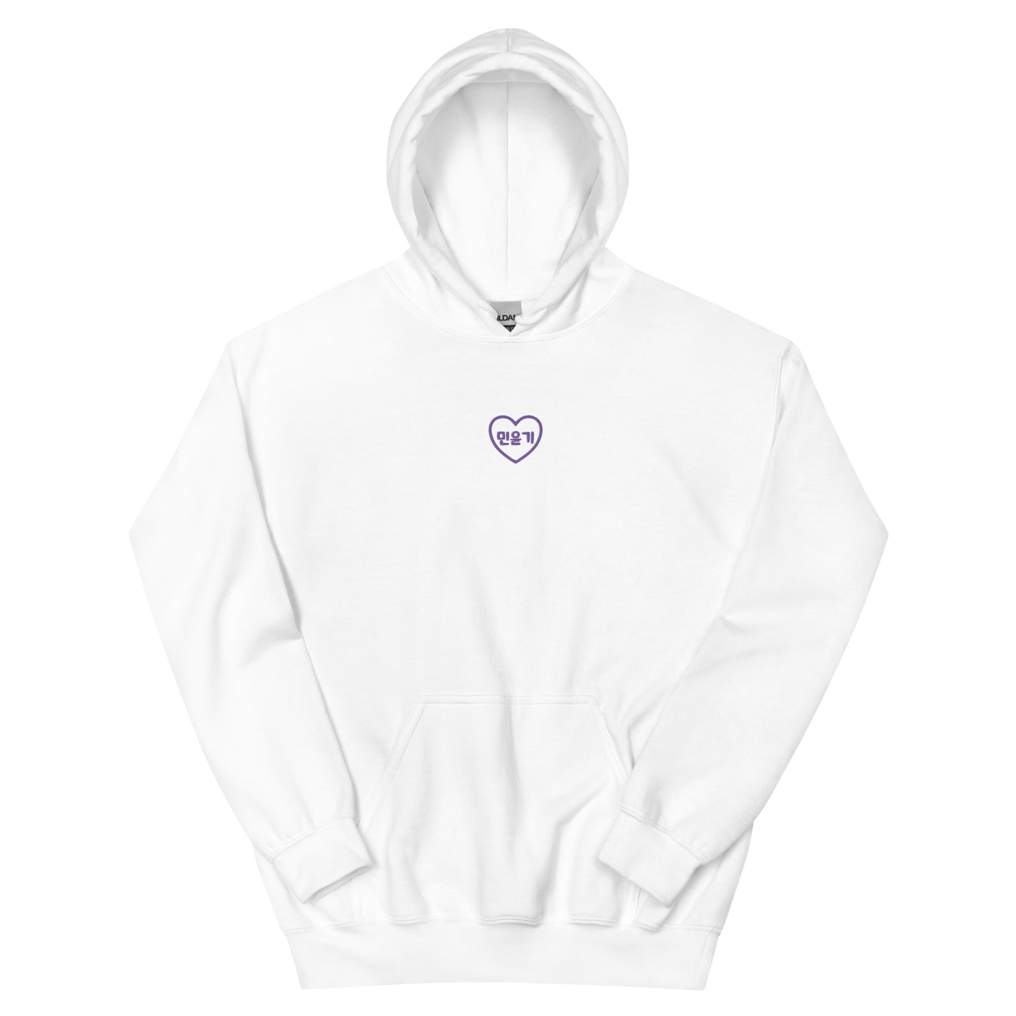 BTS Suga, Min Yoon-gi BTS Purple Embroidery Unisex Hoodie