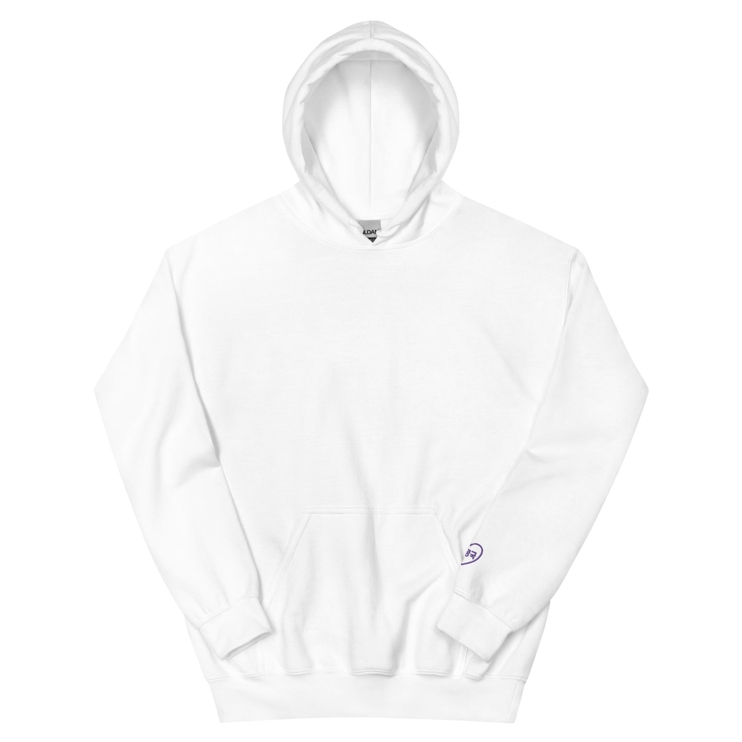 BTS Jungkook, Jeon Jung-kook Purple Heart Embroidery Unisex Hoodie