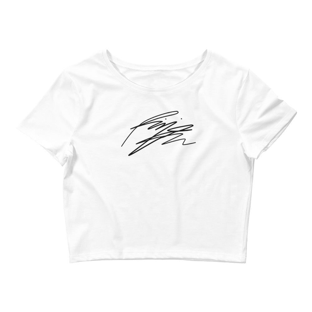 BTS RM, Kim Nam-joon Autograph Women's Cropped T-Shirt