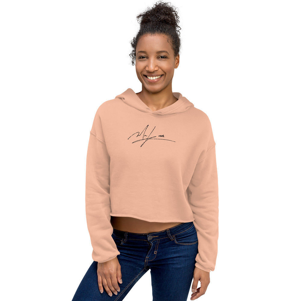 GOT7 Mark, Mark Tuan Autograph Women's Cropped Hoodie