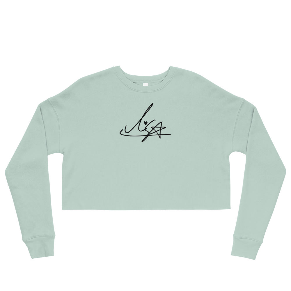 BLACKPINK Lisa, Lalisa Manobal Autograph Women's Cropped Sweatshirt