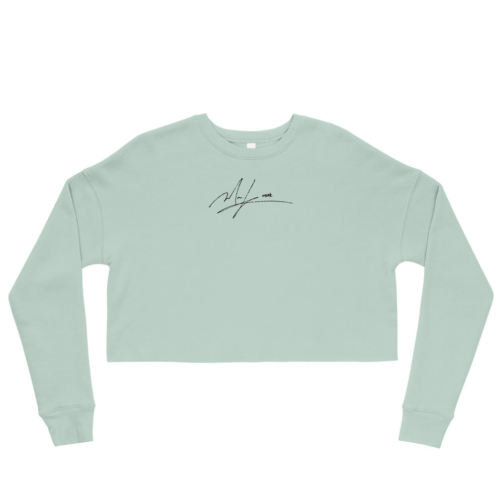 GOT7 Mark, Mark Tuan Autograph Women's Cropped Sweatshirt