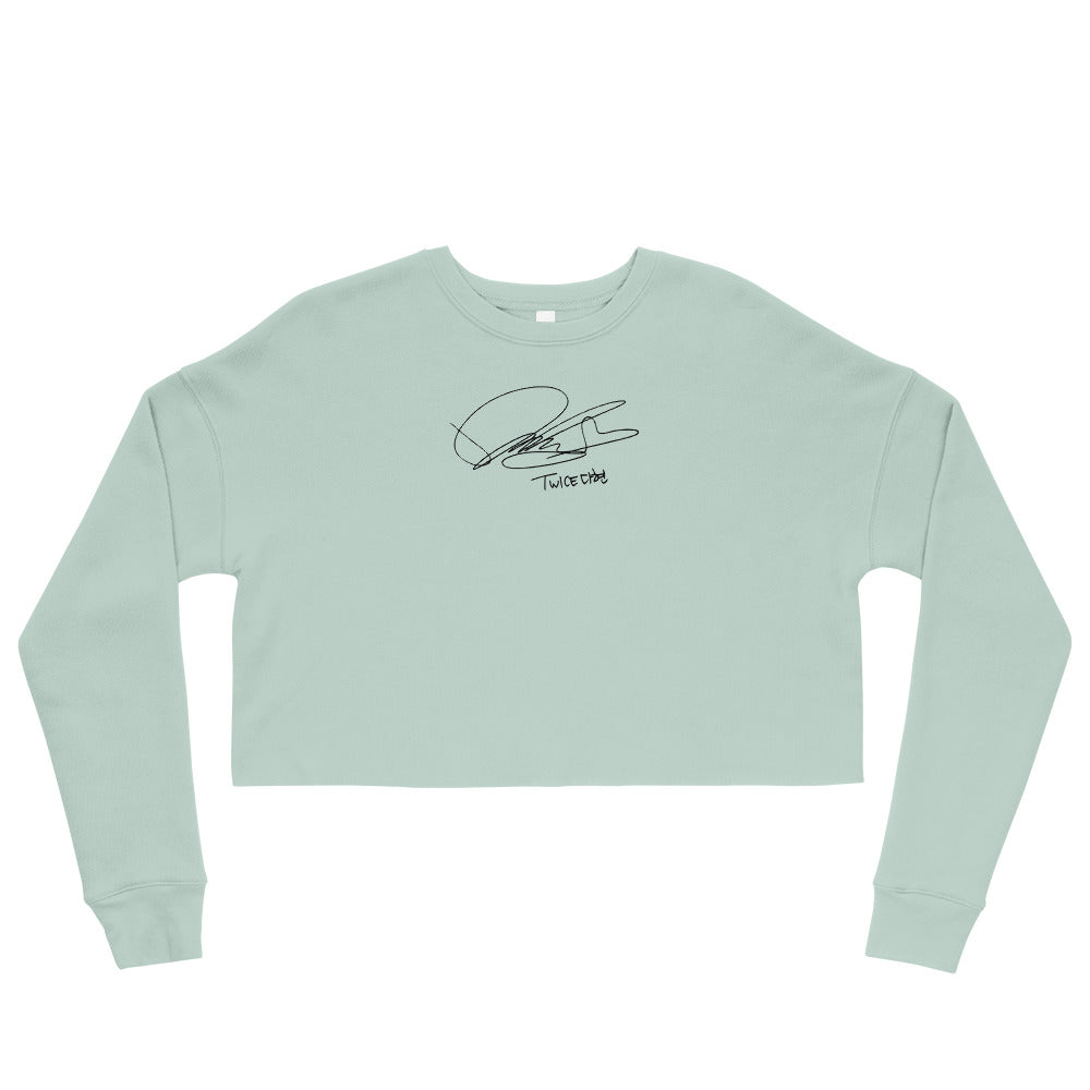 TWICE Dahyun, Kim Da Hyun Autograph Women's Cropped Sweatshirt
