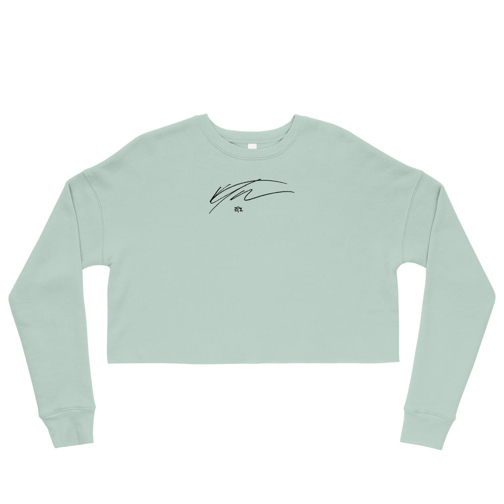 Stray Kids Lee Know, Lee Min-ho Autograph Women's Cropped Sweatshirt