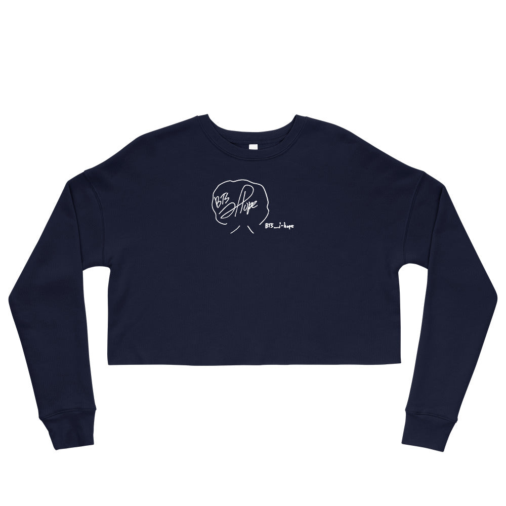 BTS J-Hope, Jung Ho-seok Autograph Women's Cropped Sweatshirt