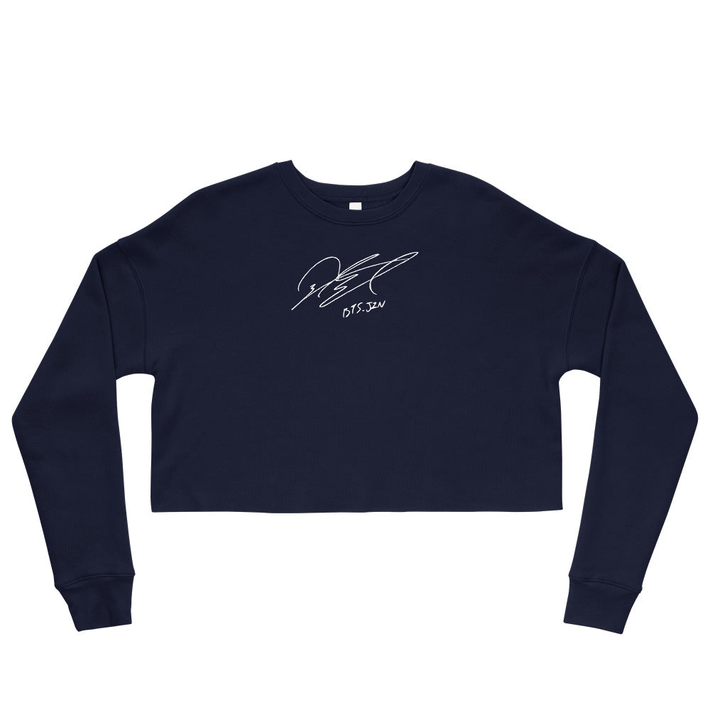 BTS Jin, Kim Seok-jin Autograph Women's Cropped Sweatshirt