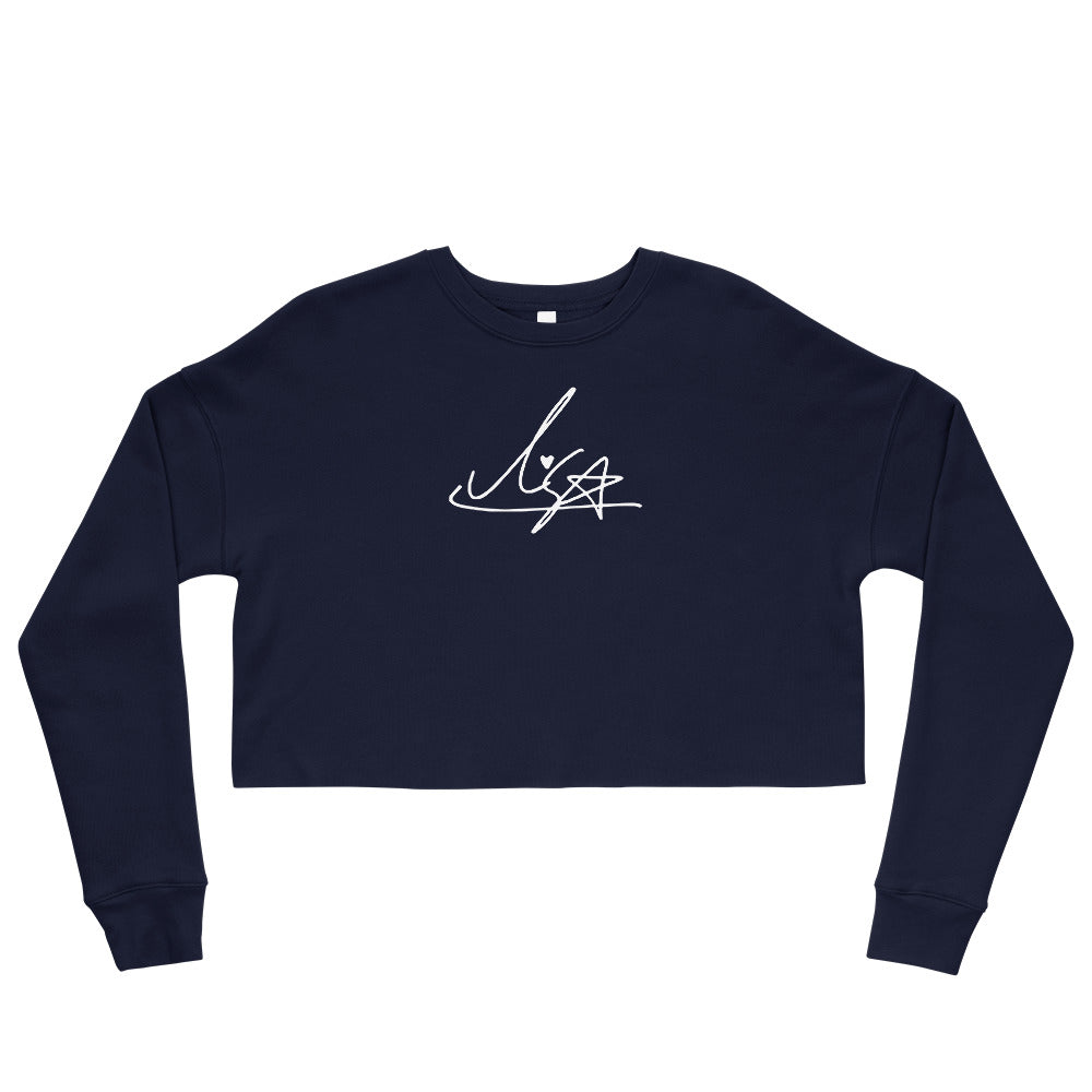 BLACKPINK Lisa, Lalisa Manobal Autograph Women's Cropped Sweatshirt