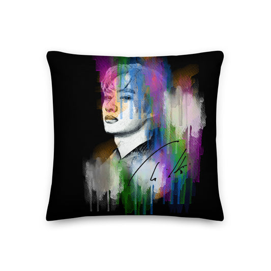 SEVENTEEN Jun, Wen Junhui Waterpaint Portrait Premium Pillow