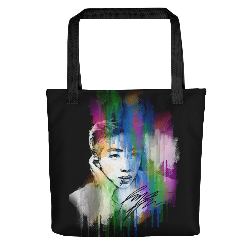BTS RM, Kim Nam-joon Waterpaint Portrait Tote Bag