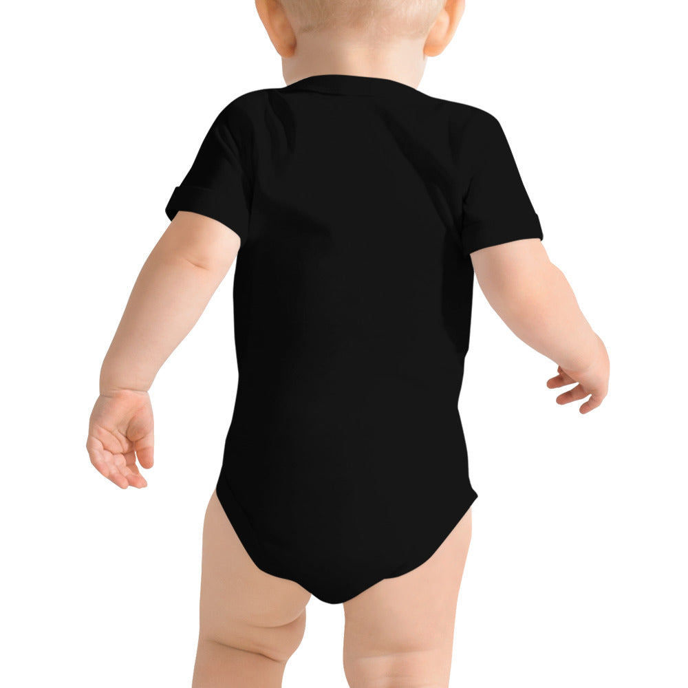 Michael in Korean Embroidery Cotton Baby Bodysuit - kpophow