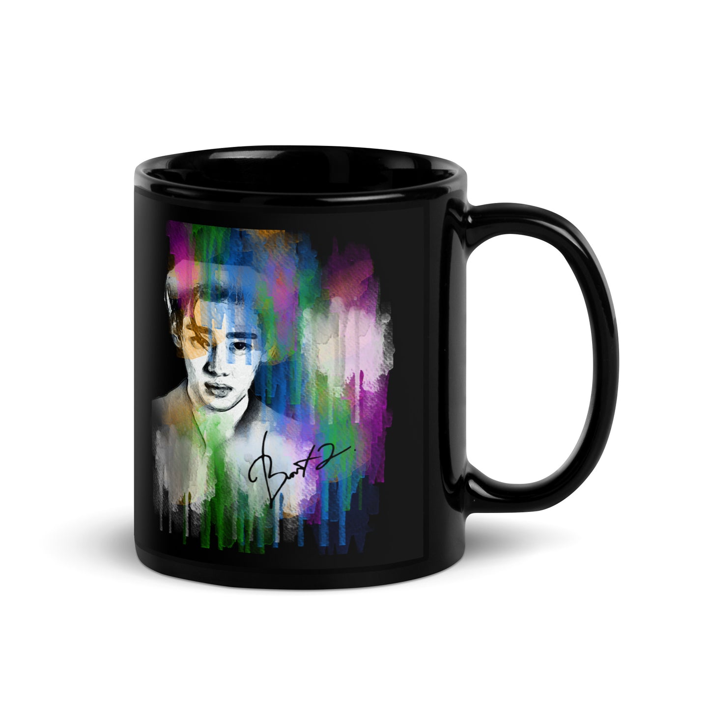 GOT7 BamBam, Kunpimook Bhuwakul Waterpaint Portrait Ceramic Mug