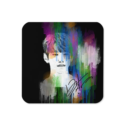 GOT7 Jinyoung, Park Jin-young Waterpaint Portrait Cork Coaster