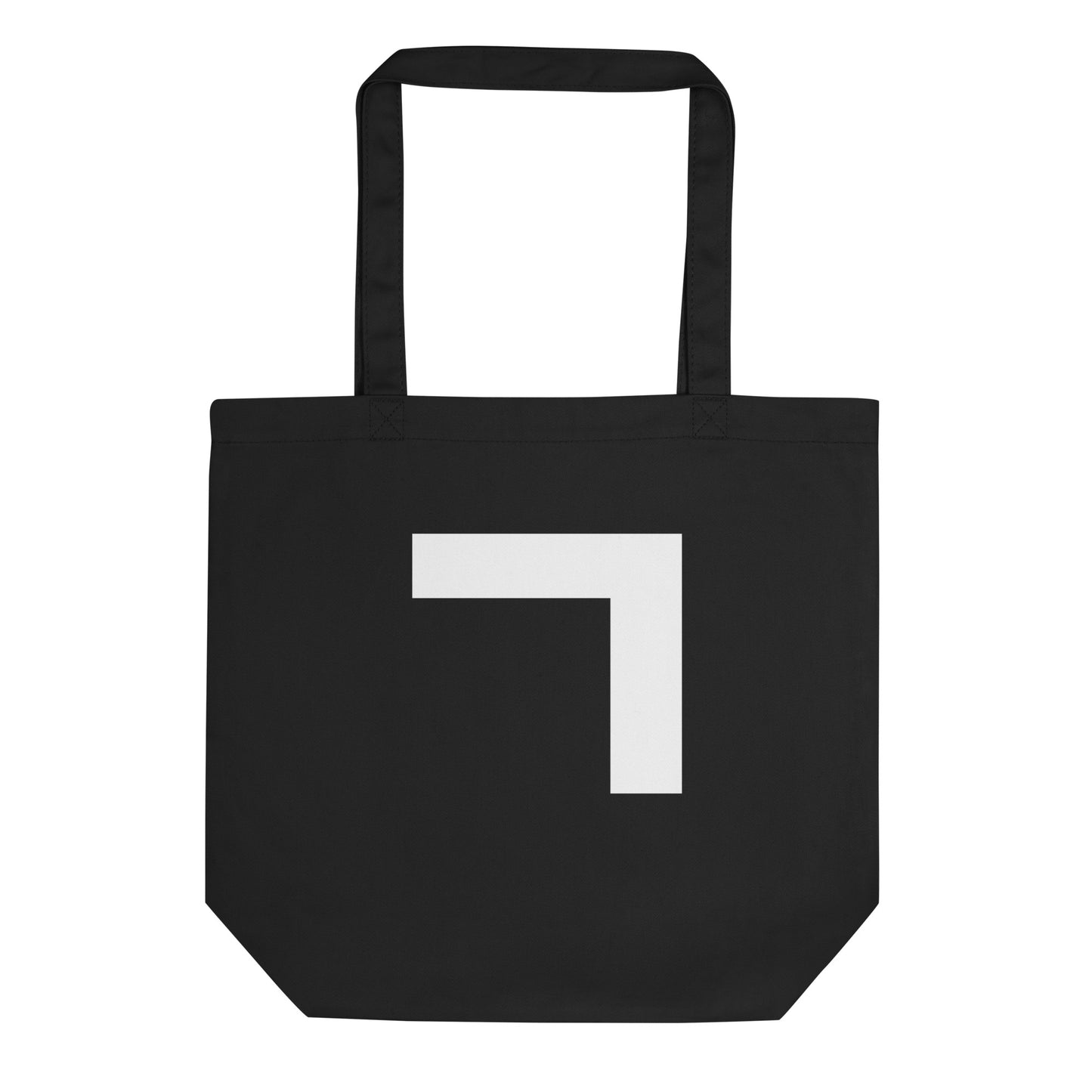 Korean Hangul Giyeok (g) sound Geometrical Consonant Eco Tote Bag