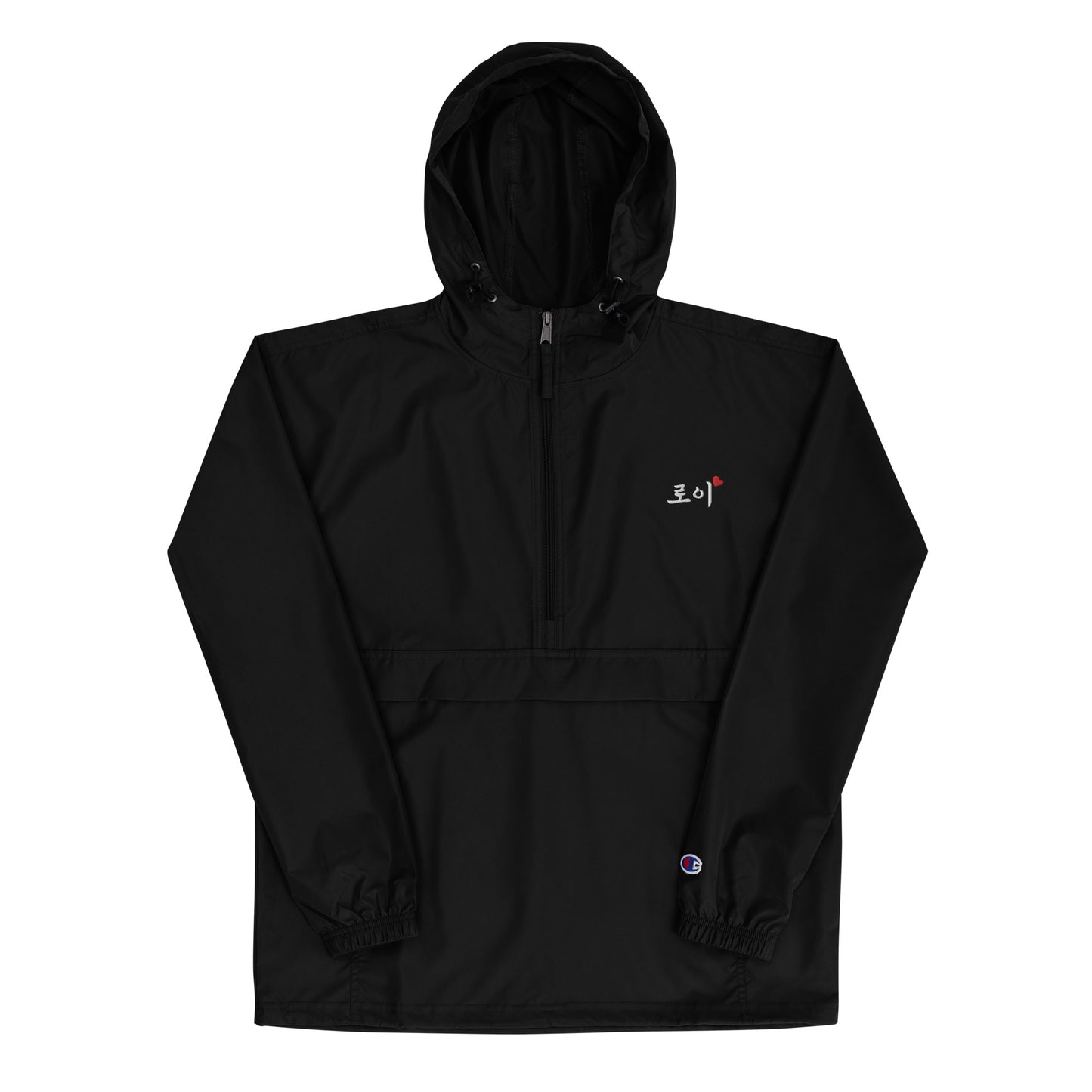 Roy in Korean Kpop Merch Champion Embroidery Unisex Anorak Jacket - kpophow