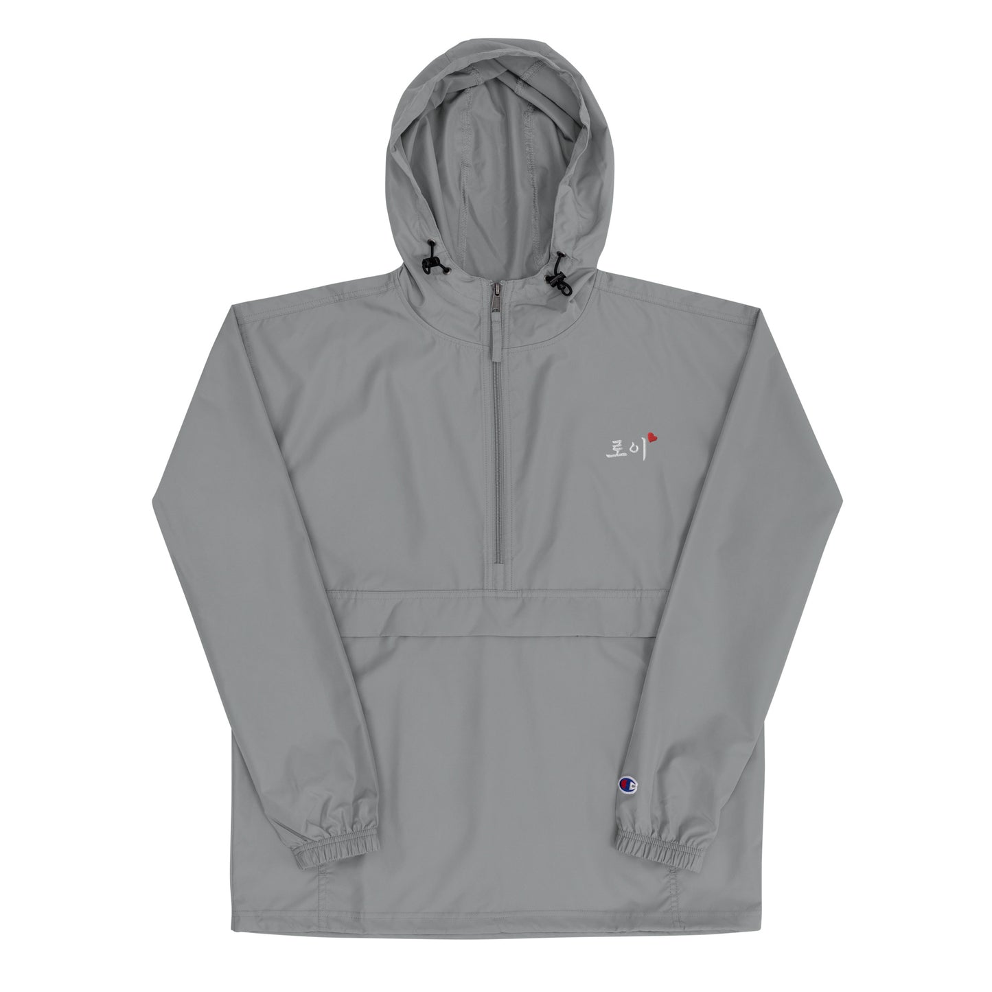 Roy in Korean Kpop Merch Champion Embroidery Unisex Anorak Jacket - kpophow