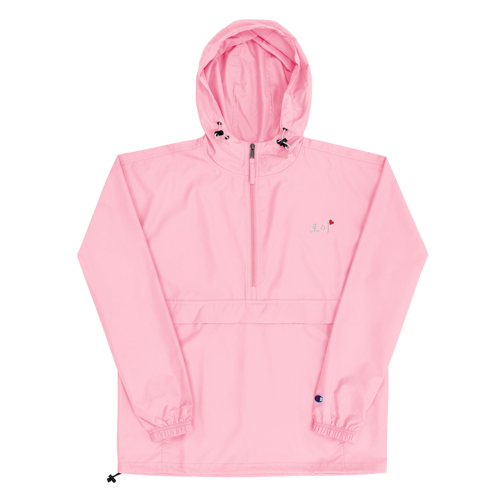 Roy in Korean Kpop Merch Champion Embroidery Unisex Anorak Jacket - kpophow