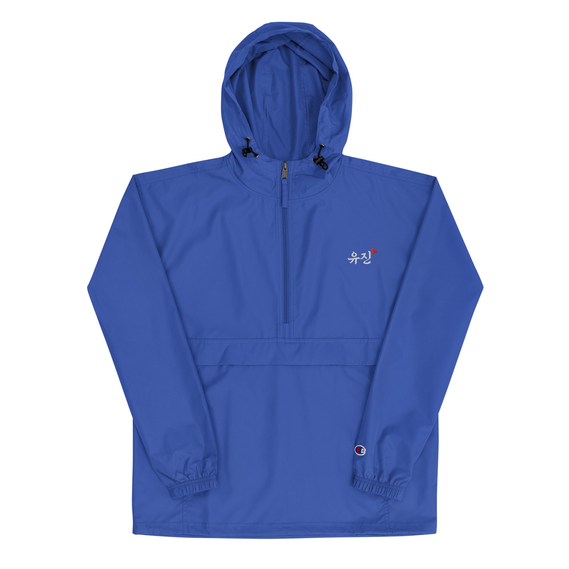 Eugene in Korean Kpop Merch Champion Embroidery Unisex Anorak Jacket - kpophow