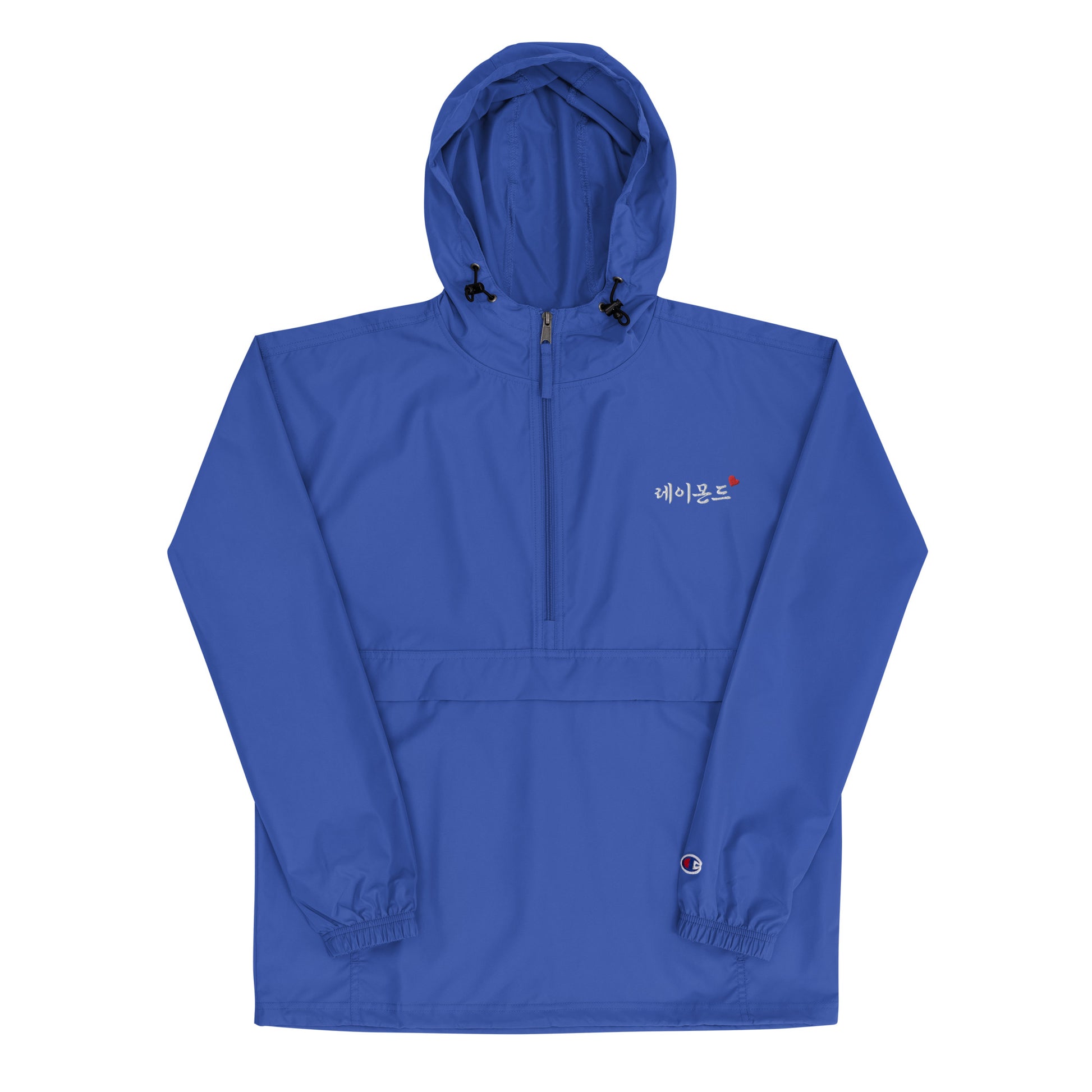 Raymond in Korean Kpop Merch Champion Embroidery Unisex Anorak Jacket - kpophow