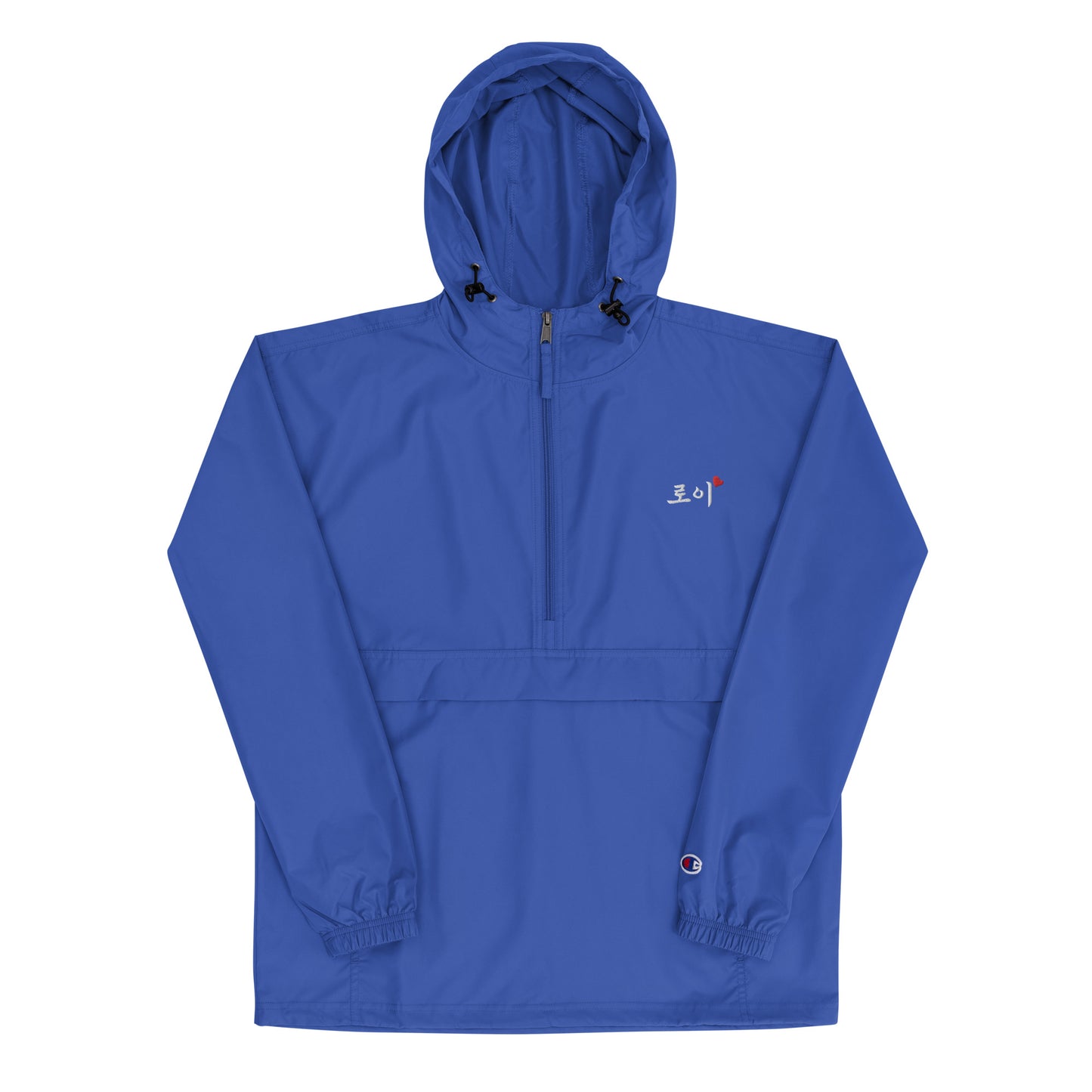 Roy in Korean Kpop Merch Champion Embroidery Unisex Anorak Jacket - kpophow