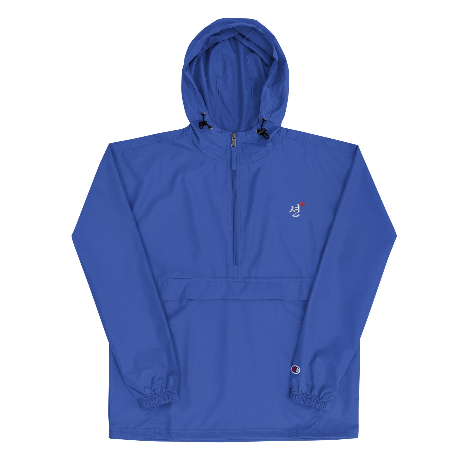 Sean in Korean Kpop Merch Champion Embroidery Unisex Anorak Jacket - kpophow