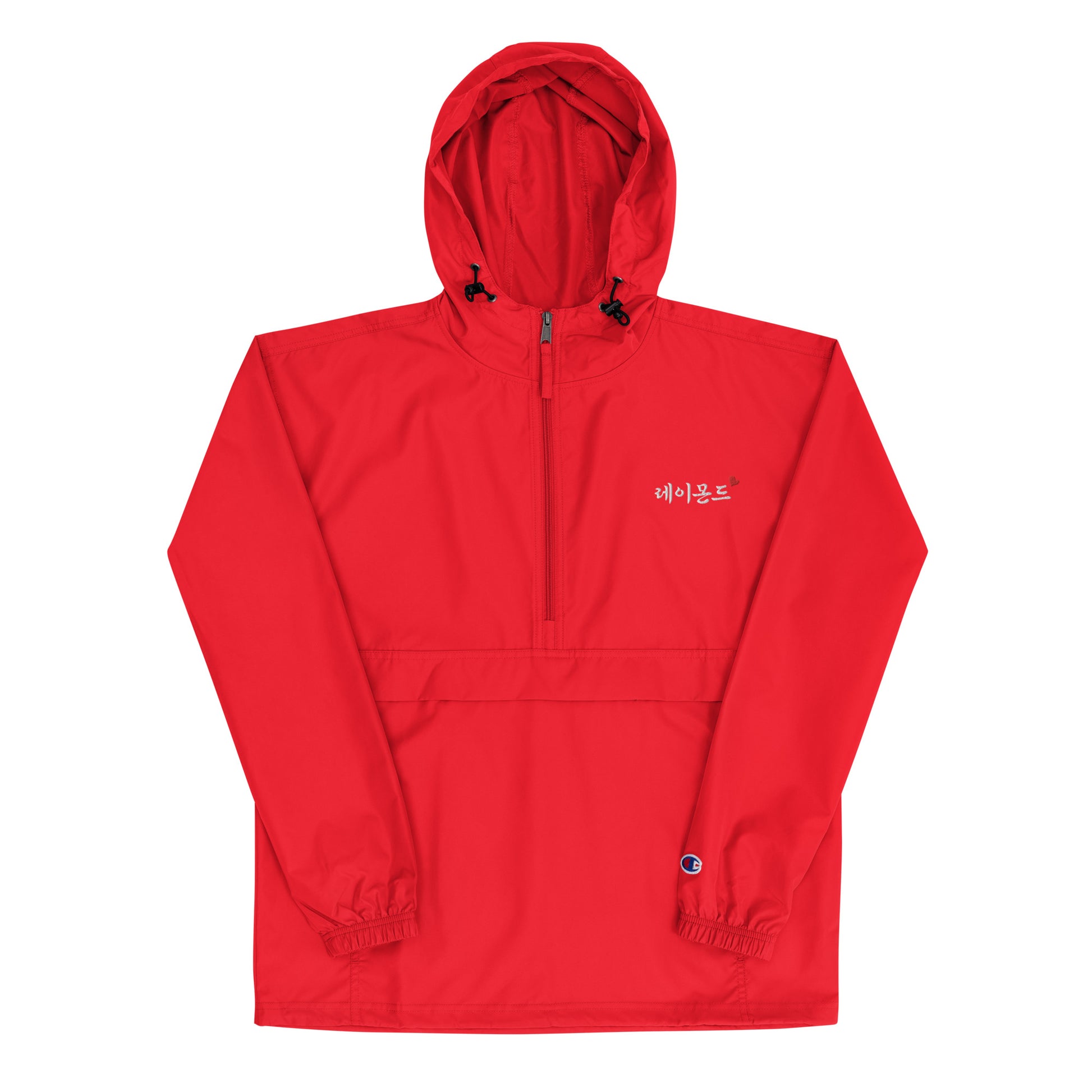 Raymond in Korean Kpop Merch Champion Embroidery Unisex Anorak Jacket - kpophow