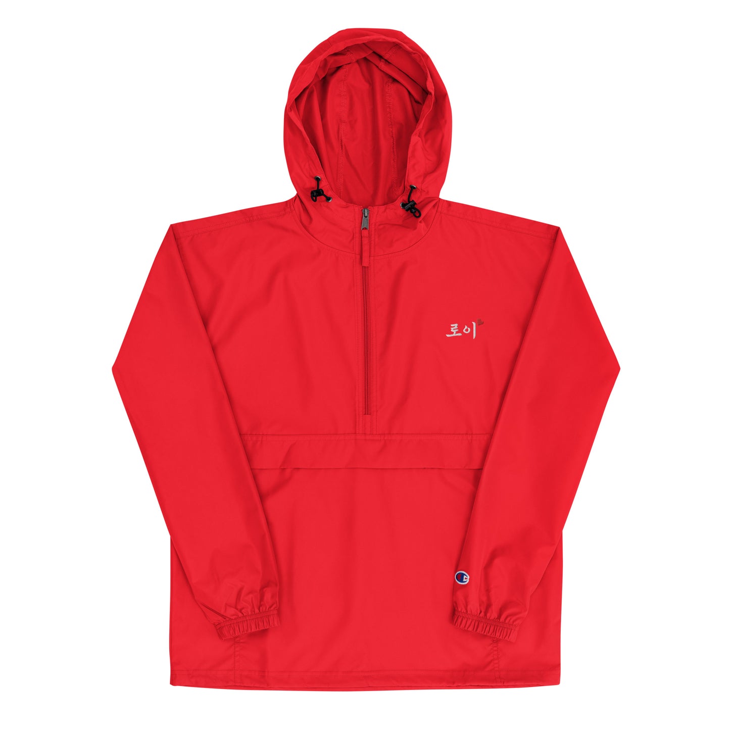 Roy in Korean Kpop Merch Champion Embroidery Unisex Anorak Jacket - kpophow